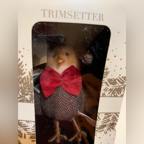 Vintage from before 2000 Trimsetter by Dillard's Owl christmas tree ornament new - Picture 1 of 5